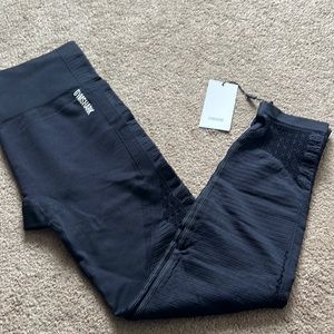 Gymshark Energy Seamless Black Leggings (Size XL) NWT